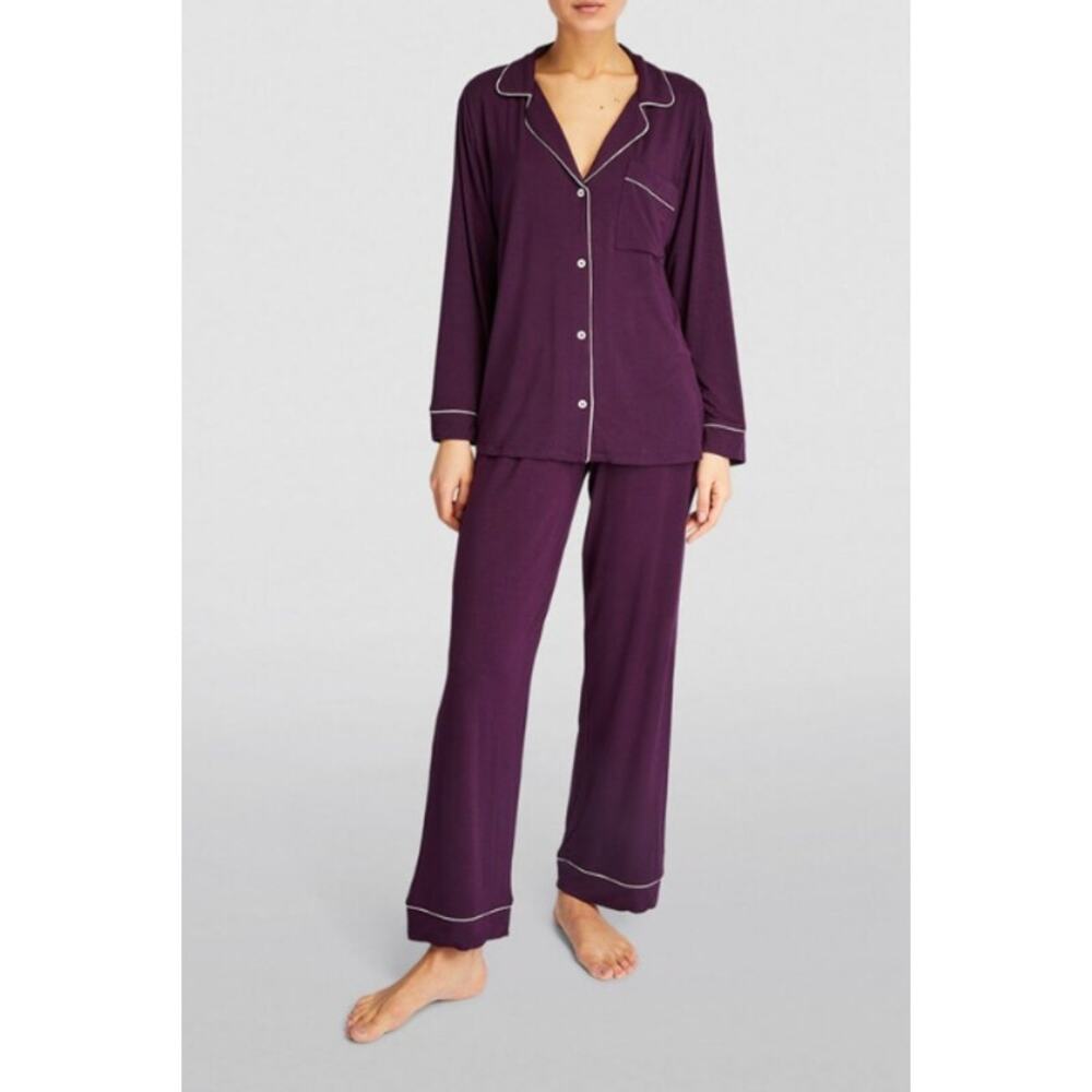 NWT Eberjey Purple Plum Pajama Set